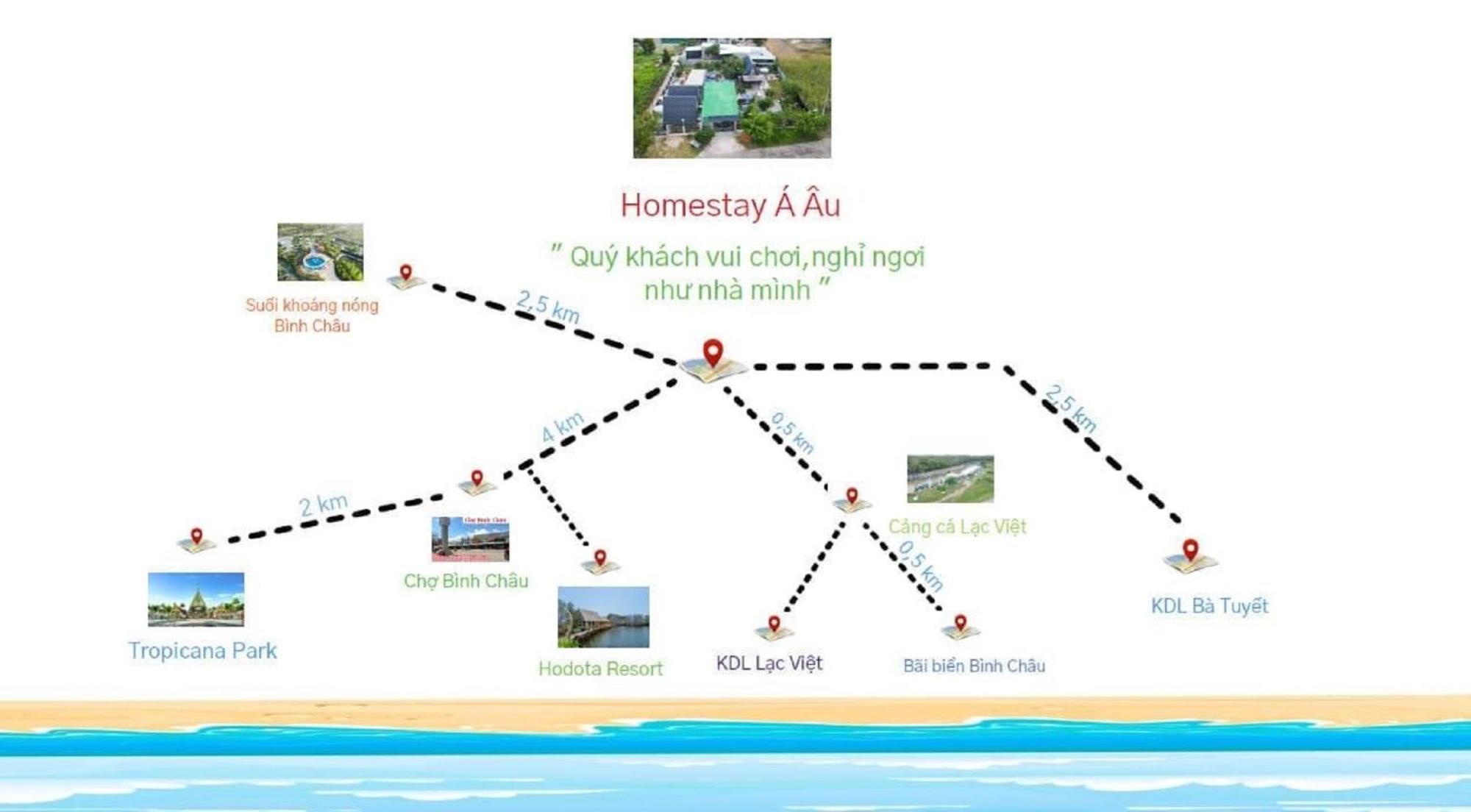 Homestay A Au Family بينه تشاو المظهر الخارجي الصورة